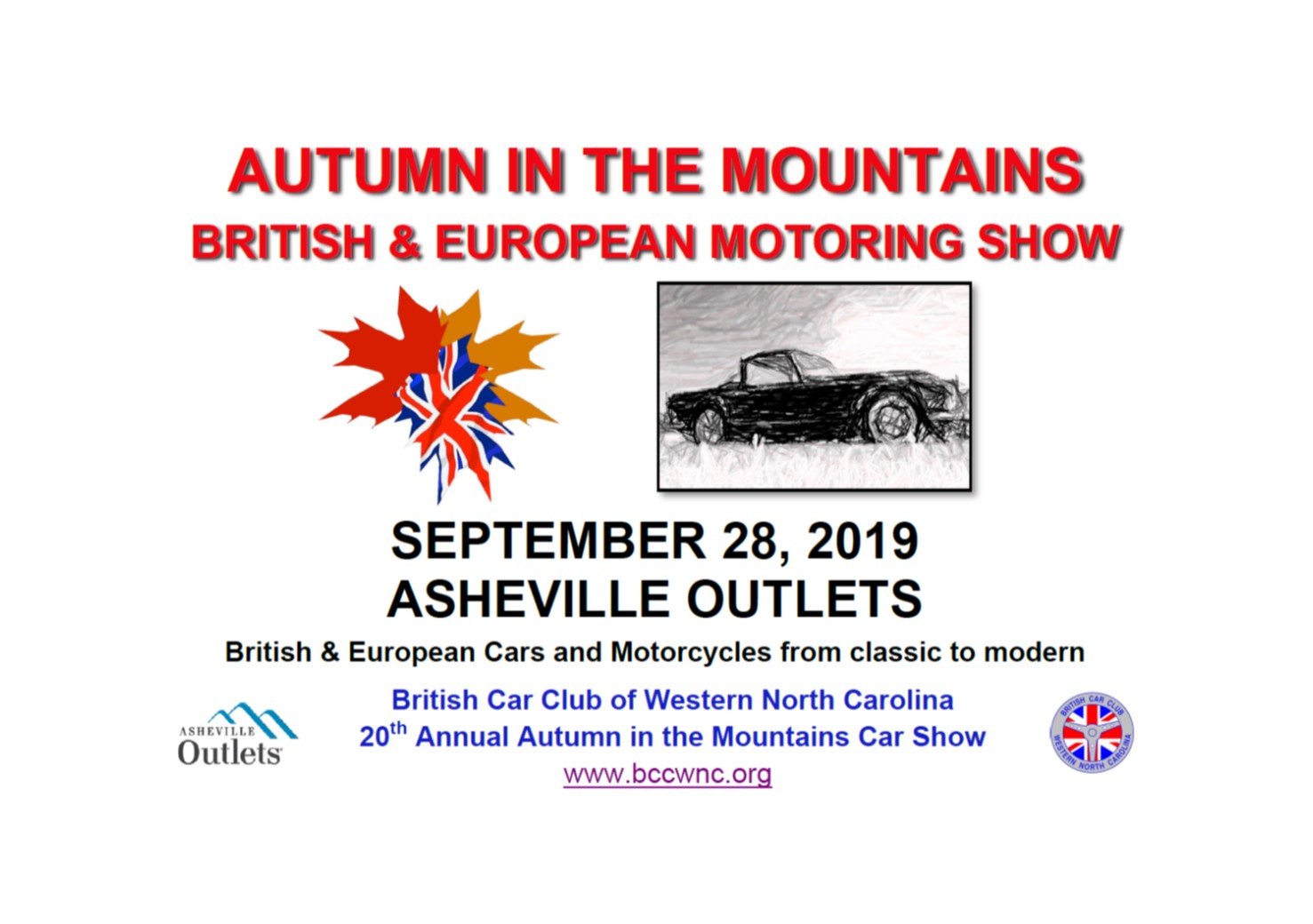 20th Annual Autumn in the Mountains Car Show